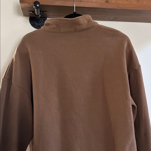 Trendy Queen Oversized Half ZipSweatshirt - Picture 7 of 10